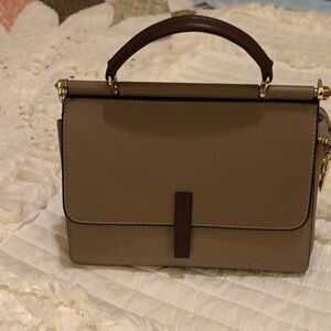 Elegant Tan and Brown Women's Bag